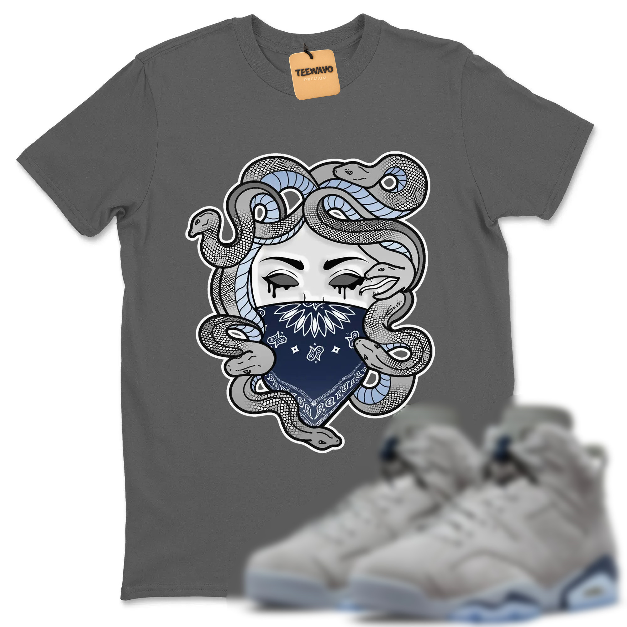 Medusa Unisex Tops - AJD 6 Georgetown