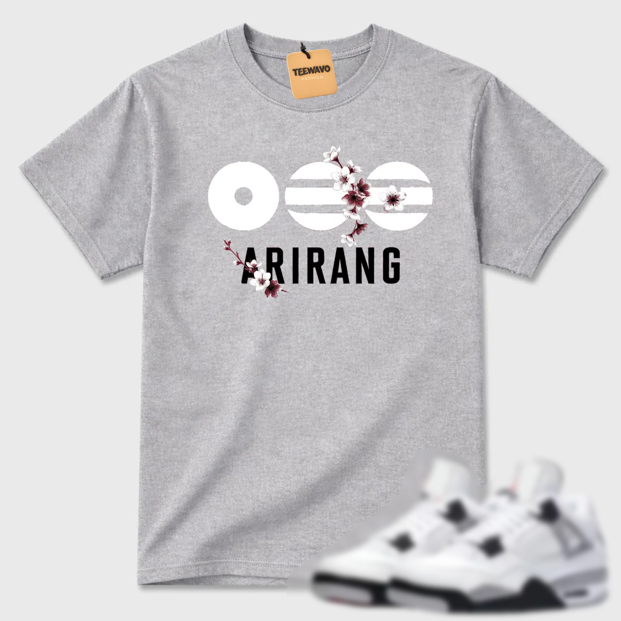 Arirang Cherry Blossom AJD 4 Minimal Tee
