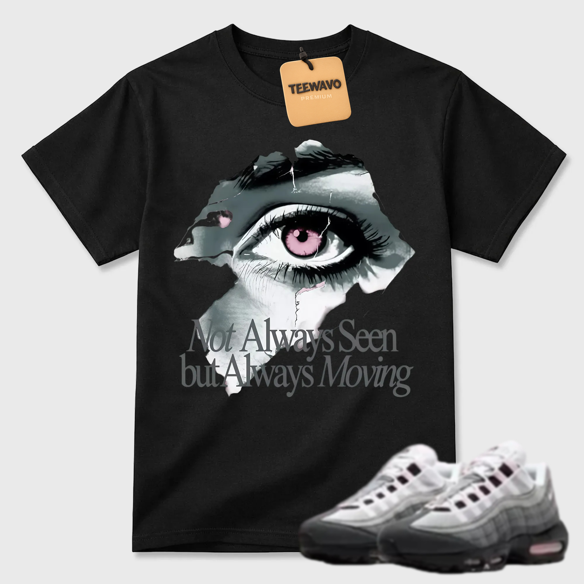 Classic 95 Pink Foam Shirt, AM95 Match Tee