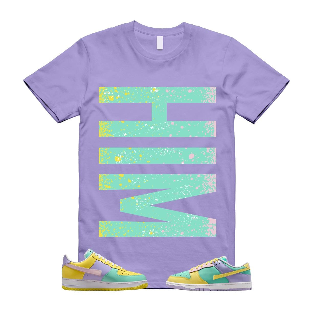 Dunk Easter Air Force 1 Emerald Rise Yellow Pulse Hydrangeas White Pink Foam 2026 Low T Shirt Match HIM VERT