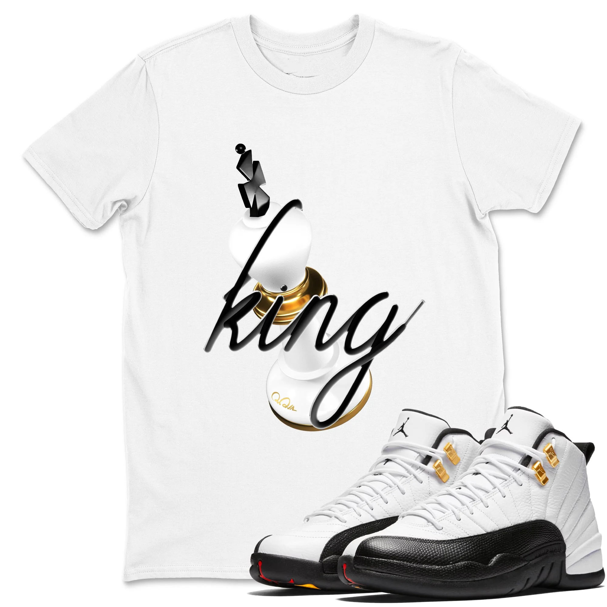 3D King TEEWAVO Sneaker Tees - Air Jordan 12 Taxi
