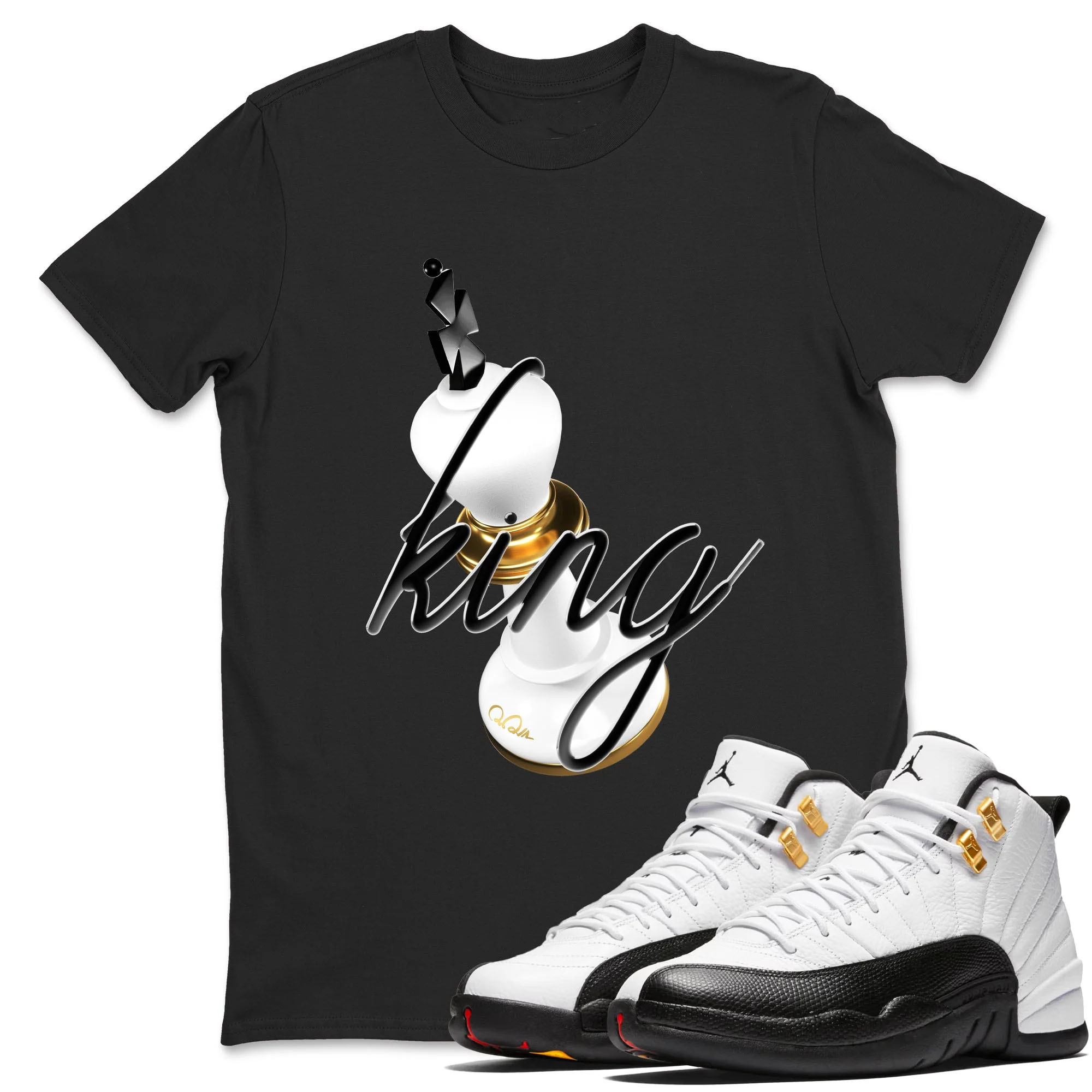 3D King TEEWAVO Sneaker Tees - Air Jordan 12 Taxi