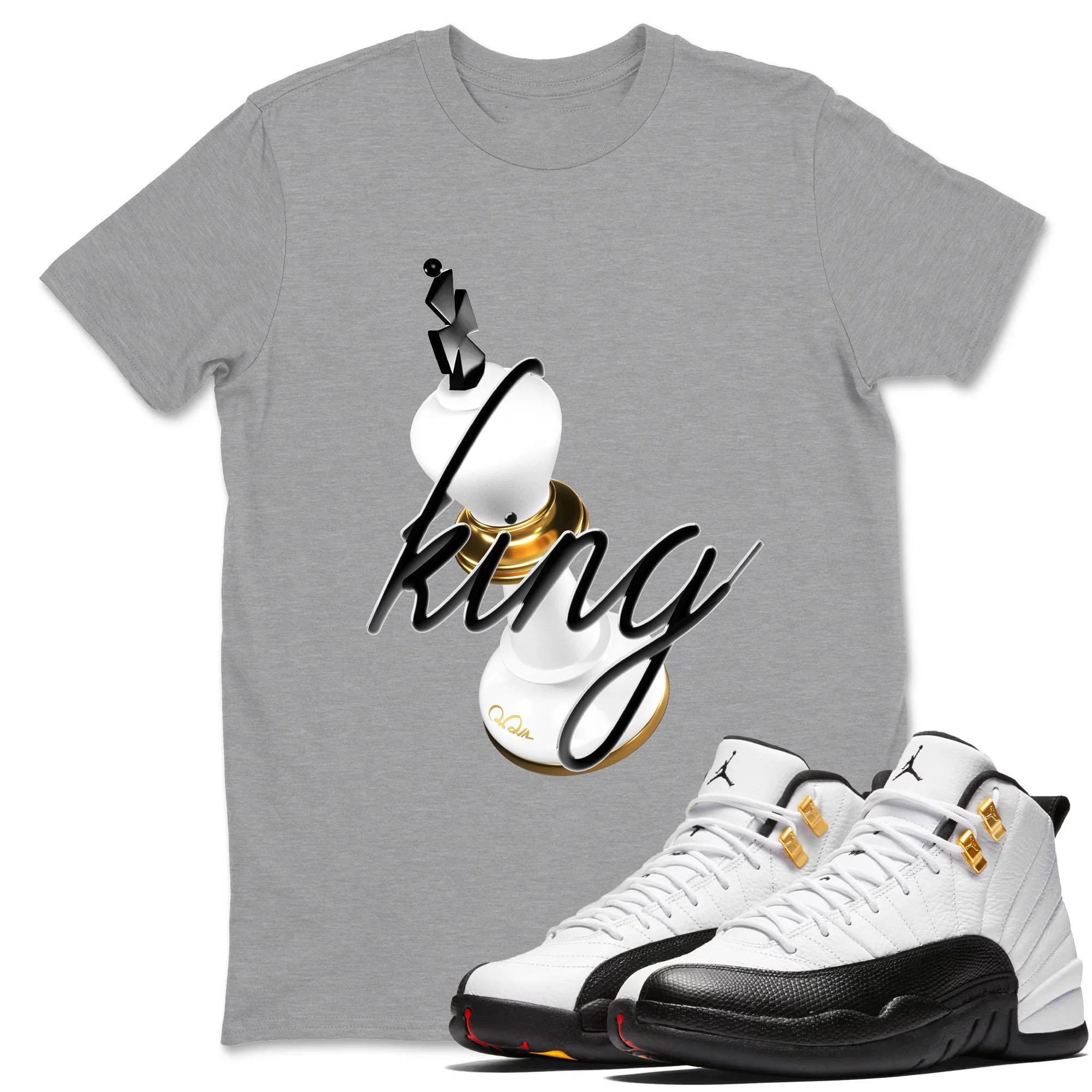 3D King TEEWAVO Sneaker Tees - Air Jordan 12 Taxi