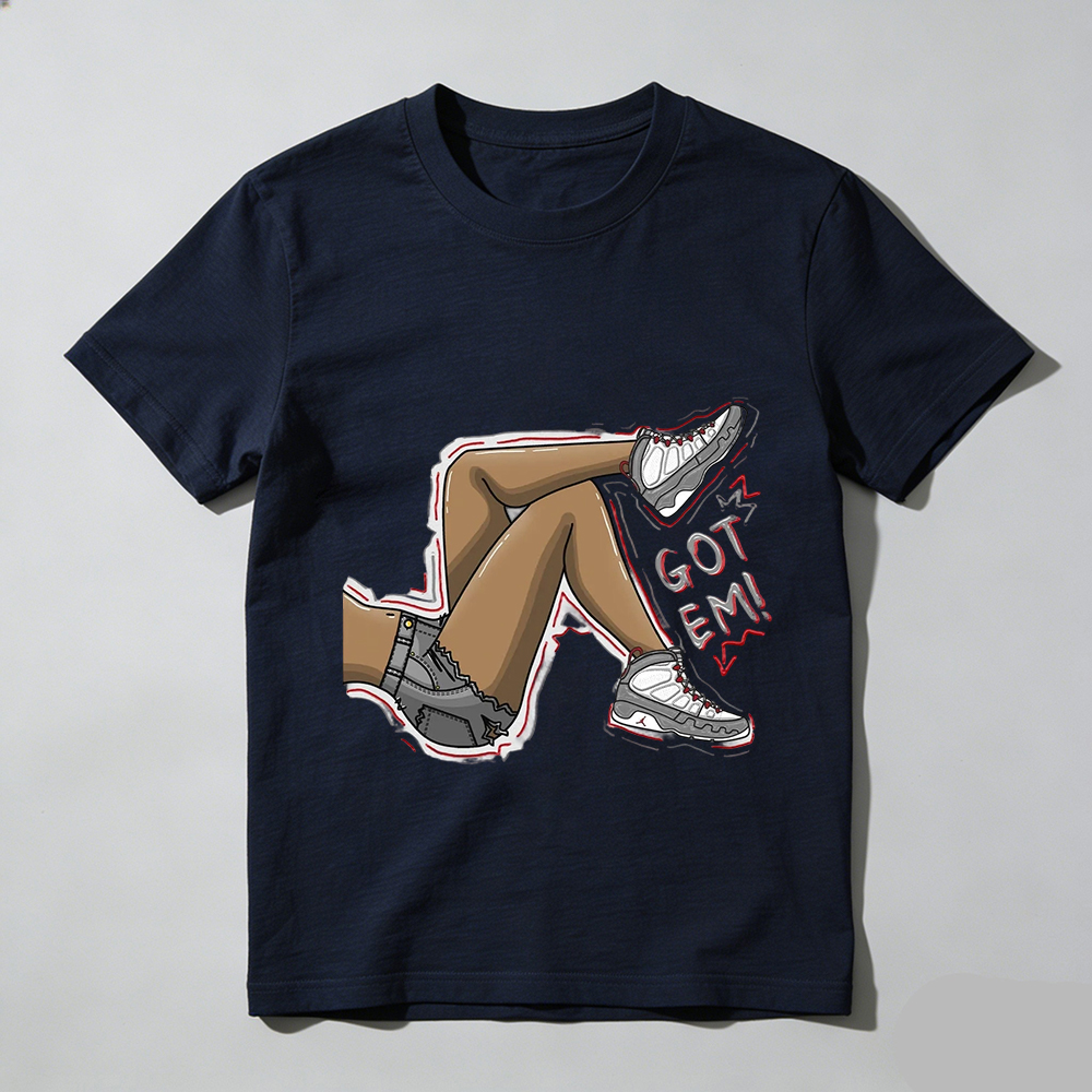 Got Em Legs Unisex Tops - Air Jordan 9 Fire Red