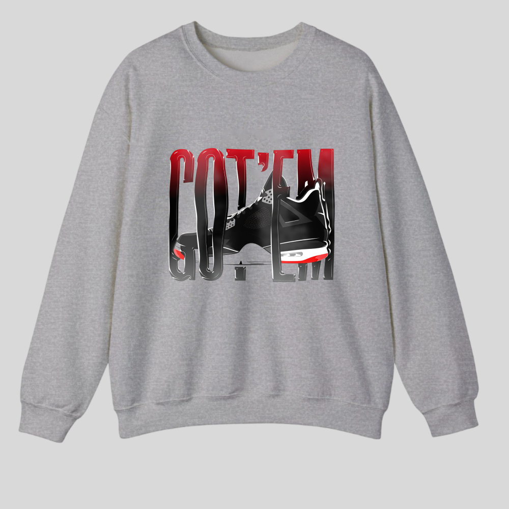 Got Em Sneaker Design Print tshirt 100% cotton