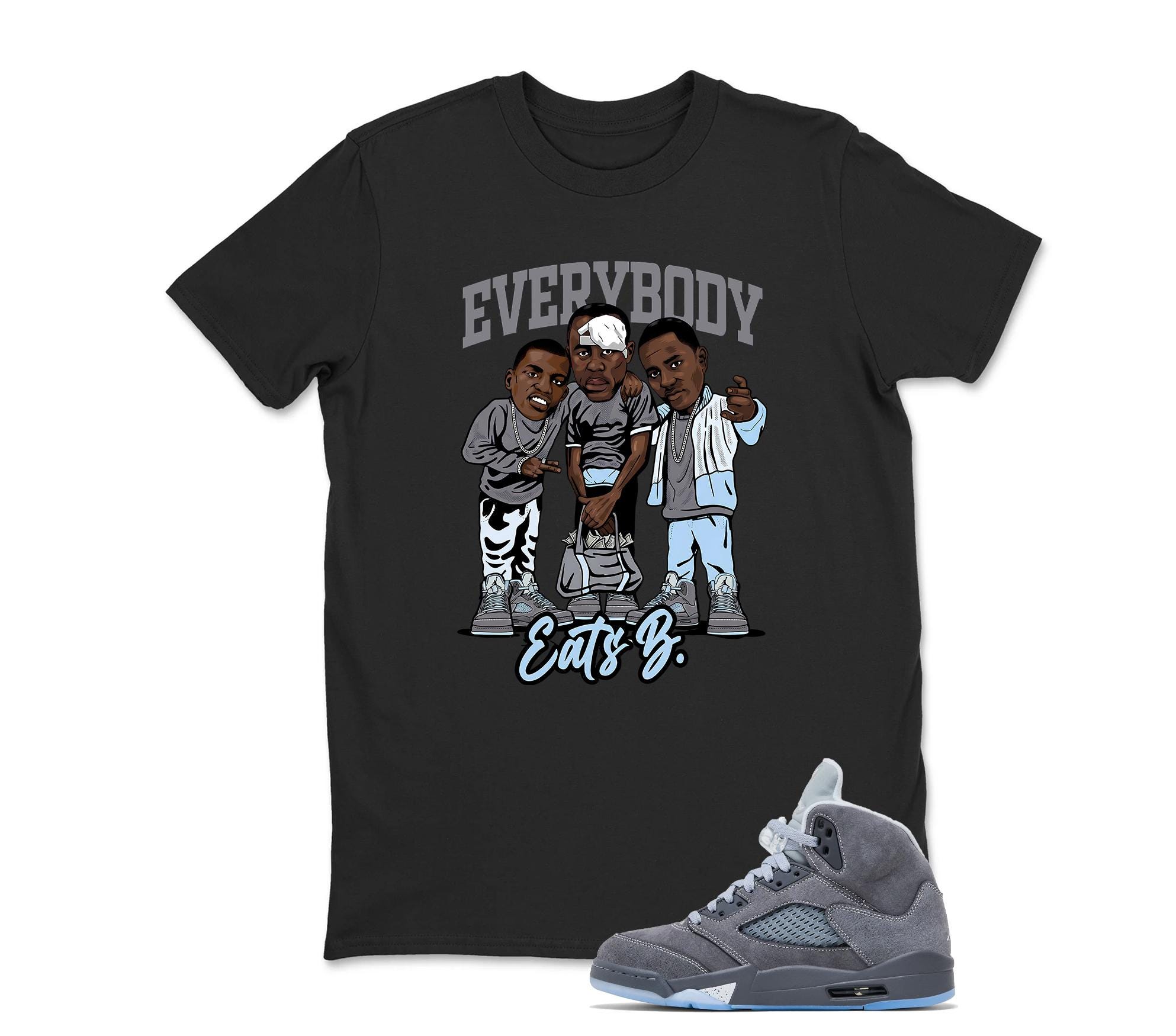 Jordan 5 Wolf Grey, Every Body Sneaker Tee