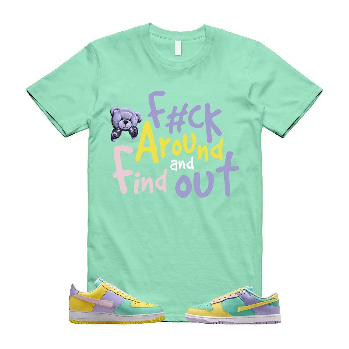 Dunk Easter Air Force 1 Emerald Rise Yellow Pulse Hydrangeas White Pink Foam 2026 Low T Shirt Match FCK
