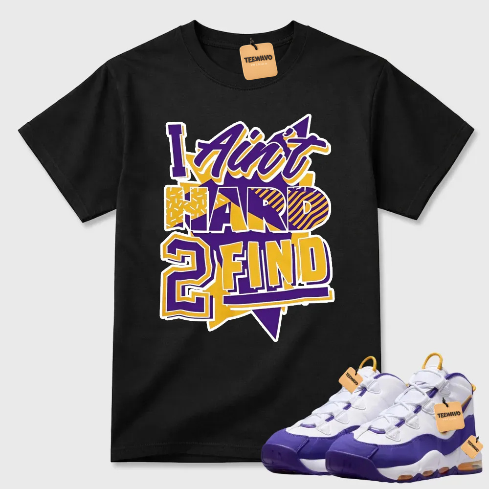 Rare Find Sneaker Shirt White to Match Air Max Uptempo Lake