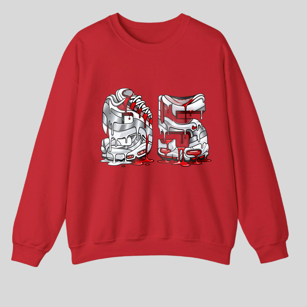 Sneaker Design With Red And White Details tshirt 100% cotton