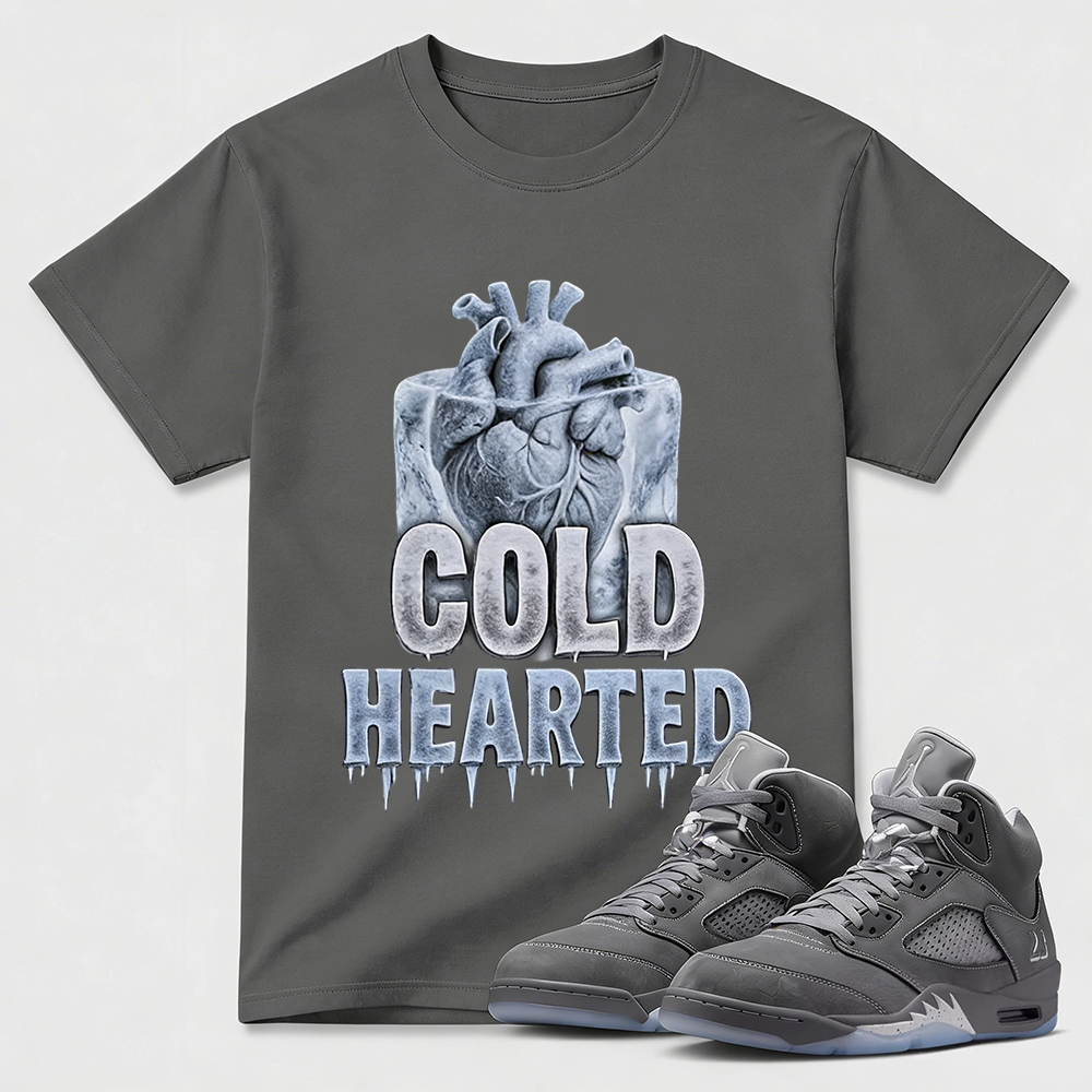 5 Wolf Grey Light Graphite White Cool 2026 Comfort Colors T Shirt Match COLD