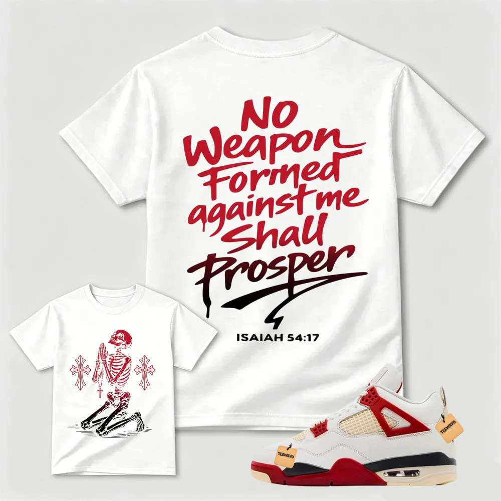 Brick After Brick 4 AJ4 Sneaker Match Tees Shirt Sail No Weapon Graphic Tee