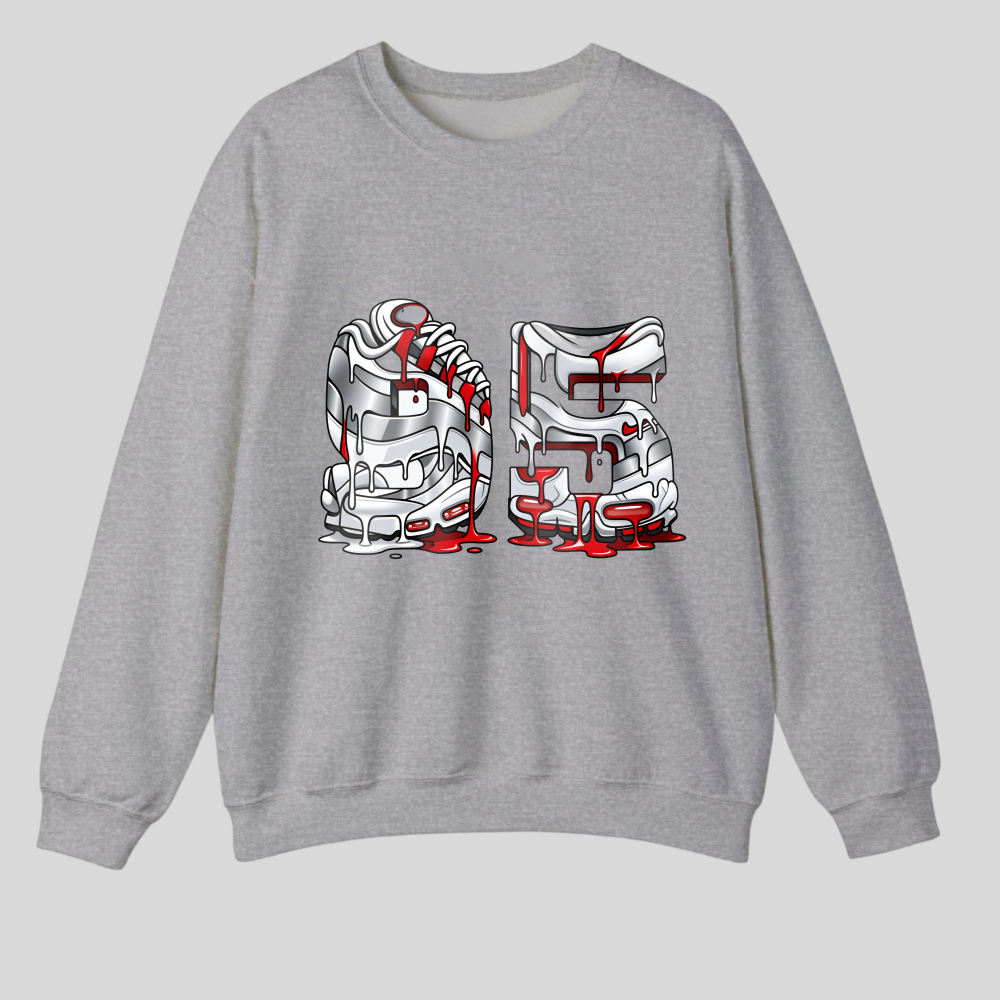 Sneaker Design With Red And White Details tshirt 100% cotton