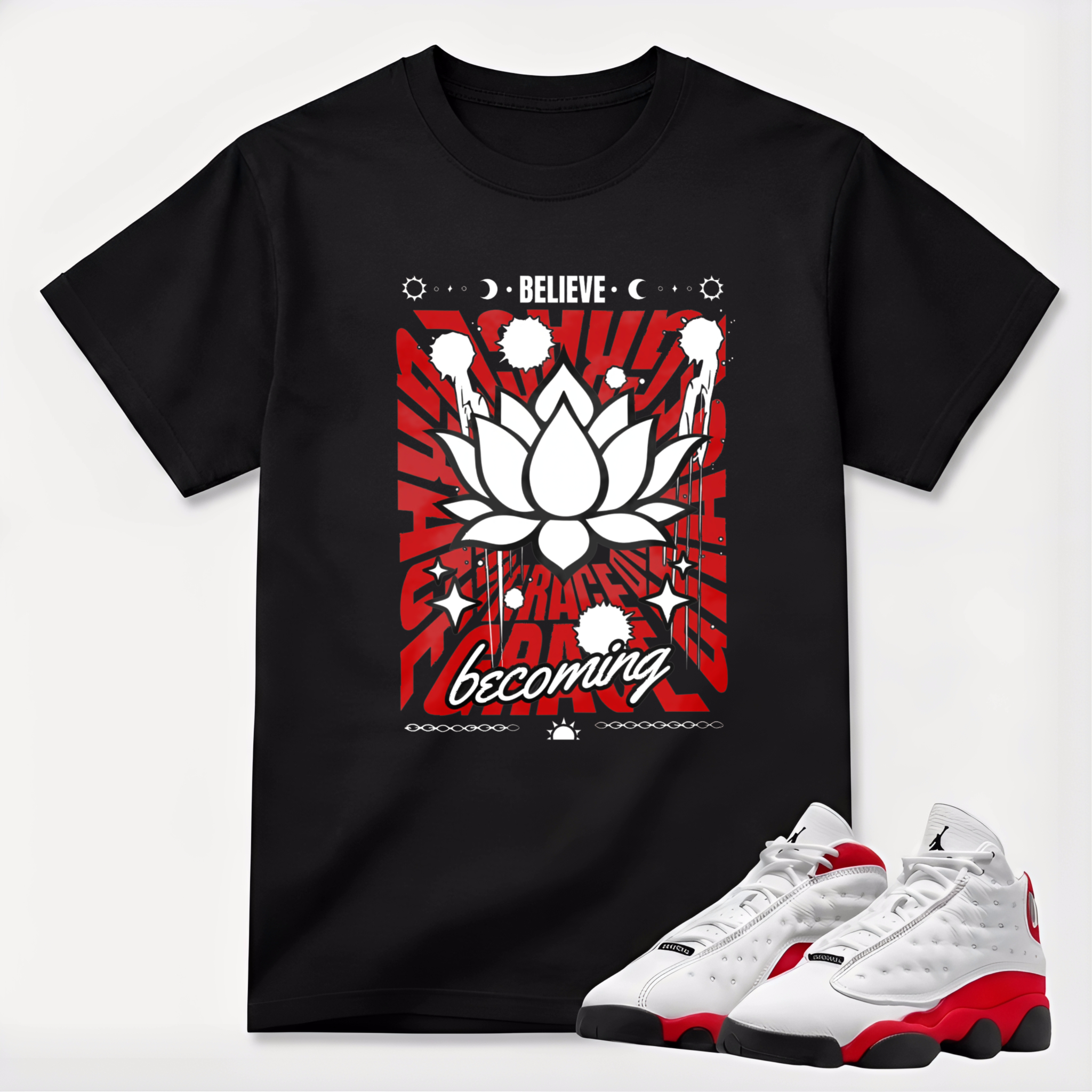 Sneaker Matching T-Shirt Air Jordan 13 Retro True Red 2026.