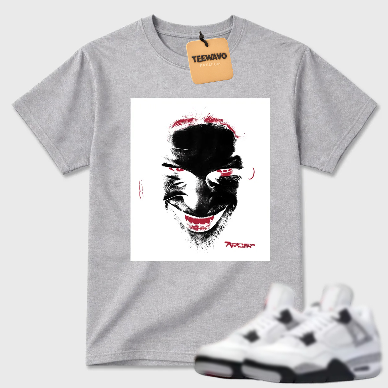 AP Inspired Portrait AJ 4 Graphic Tee