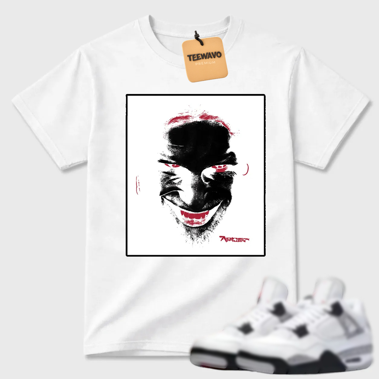 AP Inspired Portrait AJ 4 Graphic Tee