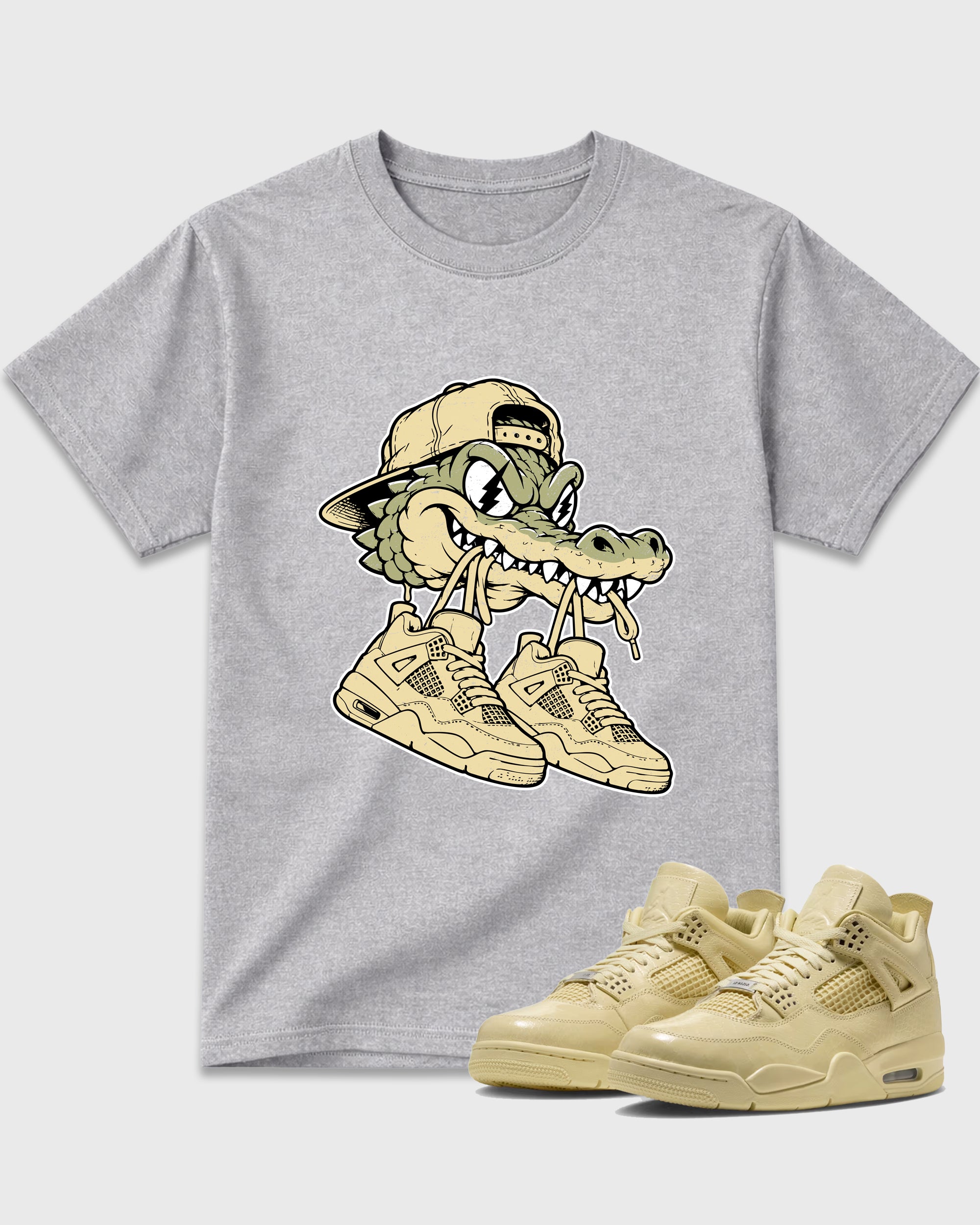 Bite Kicks Air Jardan 4 J Balvin Amazonas Matching Graphic Tee