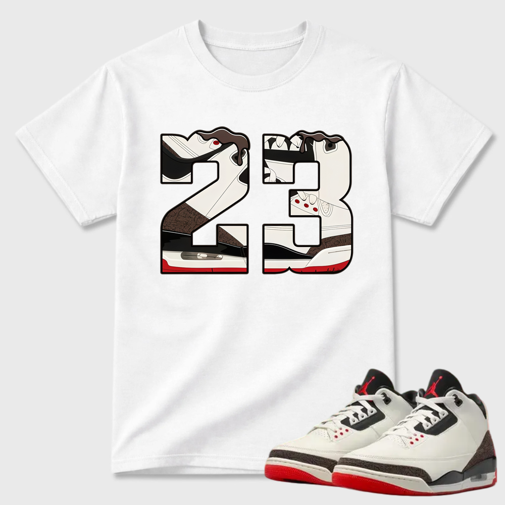 AJ3 World’s Best Dad Match Tee, Match 23 Shirt