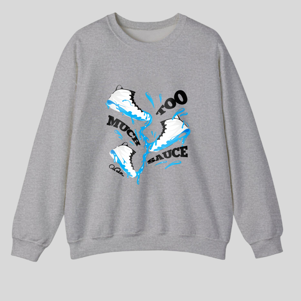 Blue Clouds And Water Splash Design tshirt 100% cotton