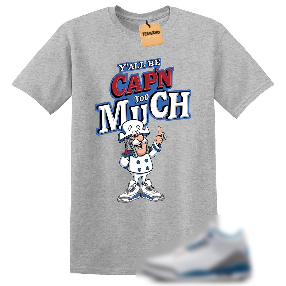 Shirt To Match Retro 3 True Blue