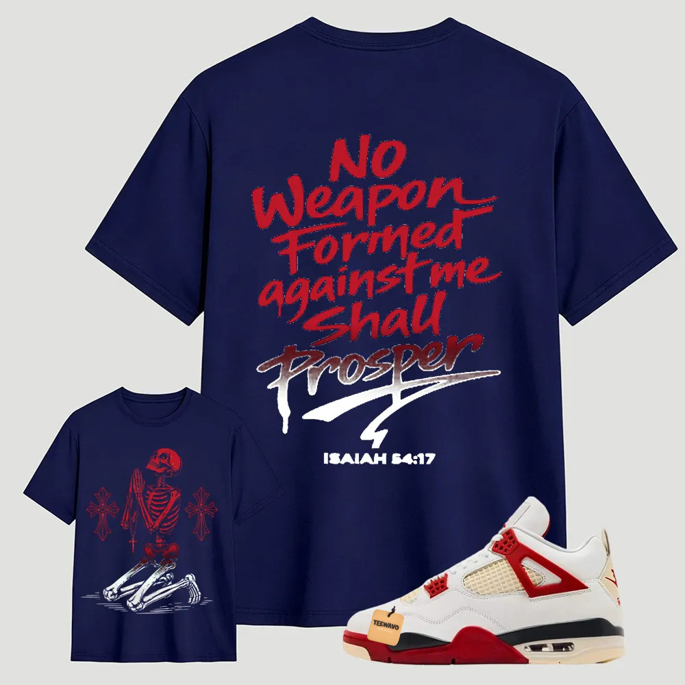 Brick After Brick 4 AJ4 Sneaker Match Tees Shirt Sail No Weapon Graphic Tee