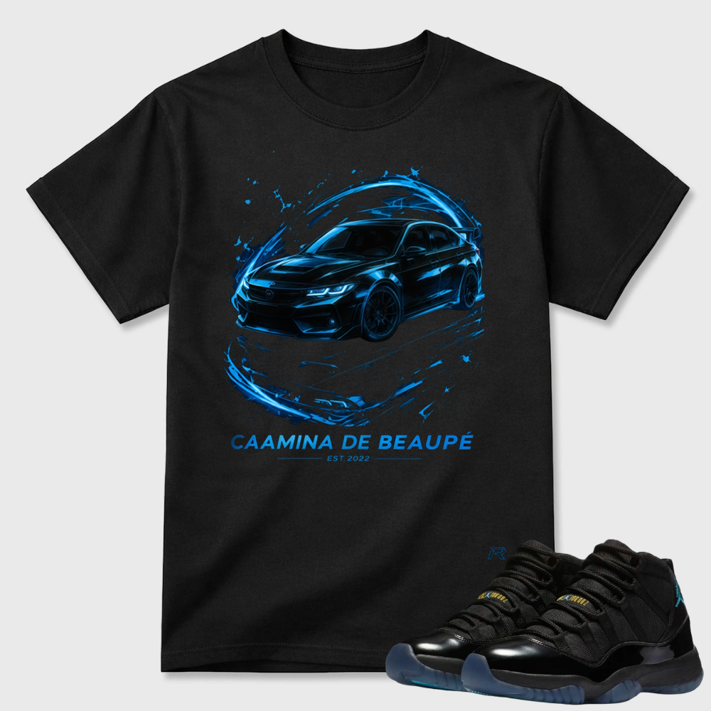 Caamina De Beaupé Car Air Jordan 11 Streetwear Tee