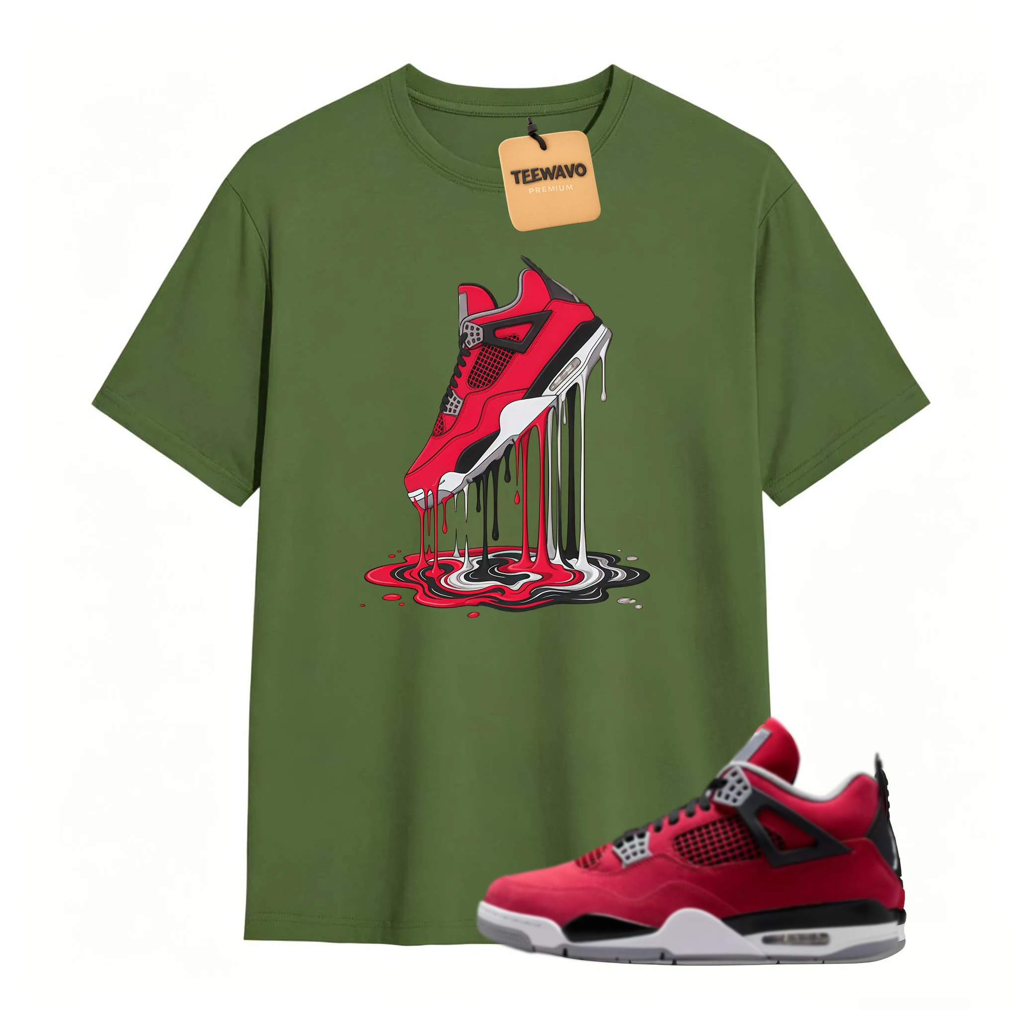 Dripping Shoe Shirt to Match AJD Retro Toro Bravo 2026