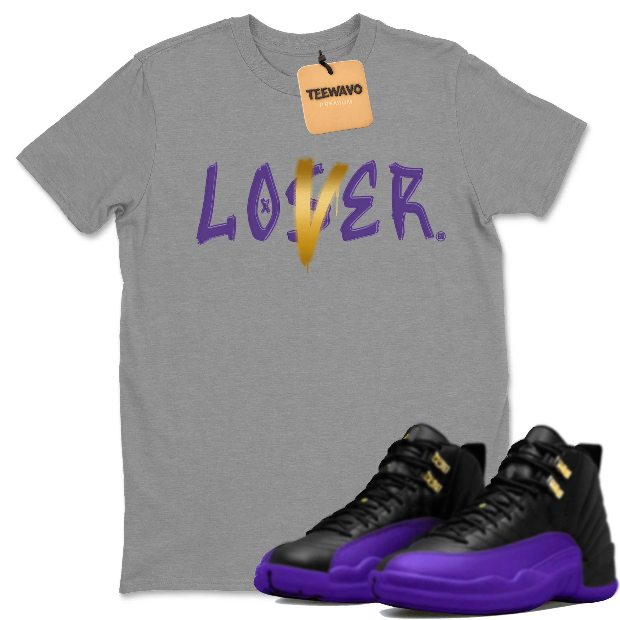 Loser Lover Unisex Tops - AJD 12 Field Purple