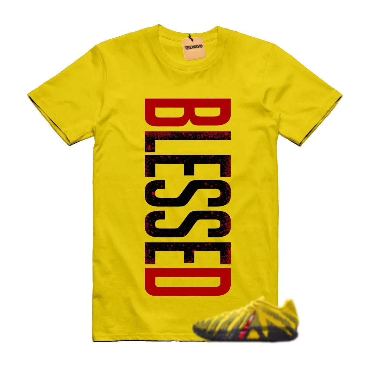 Ja 3 Let Me Be Ja Tour Yellow University Red Black T Shirt Match VERTBLS