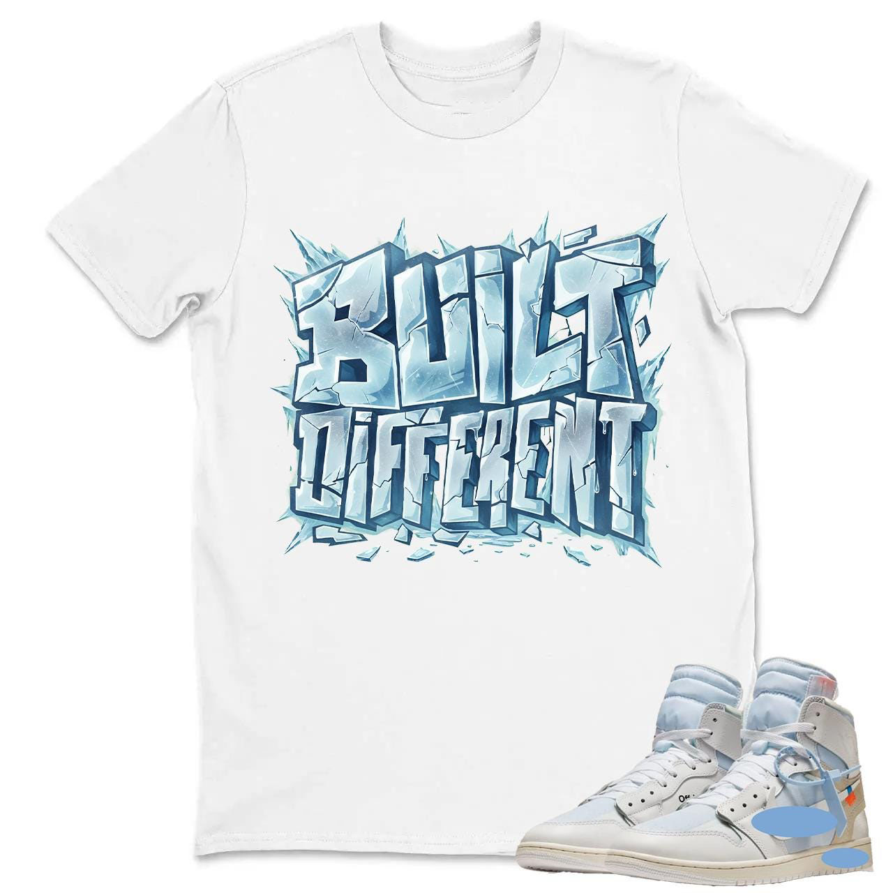 Built Different T Shirt To Match AJ 1 Alaska 1 Tee Shirt
