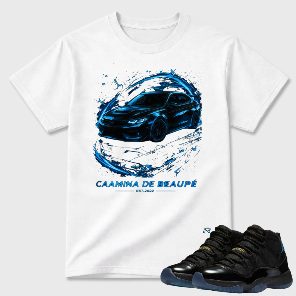 Caamina De Beaupé Car Air Jordan 11 Streetwear Tee