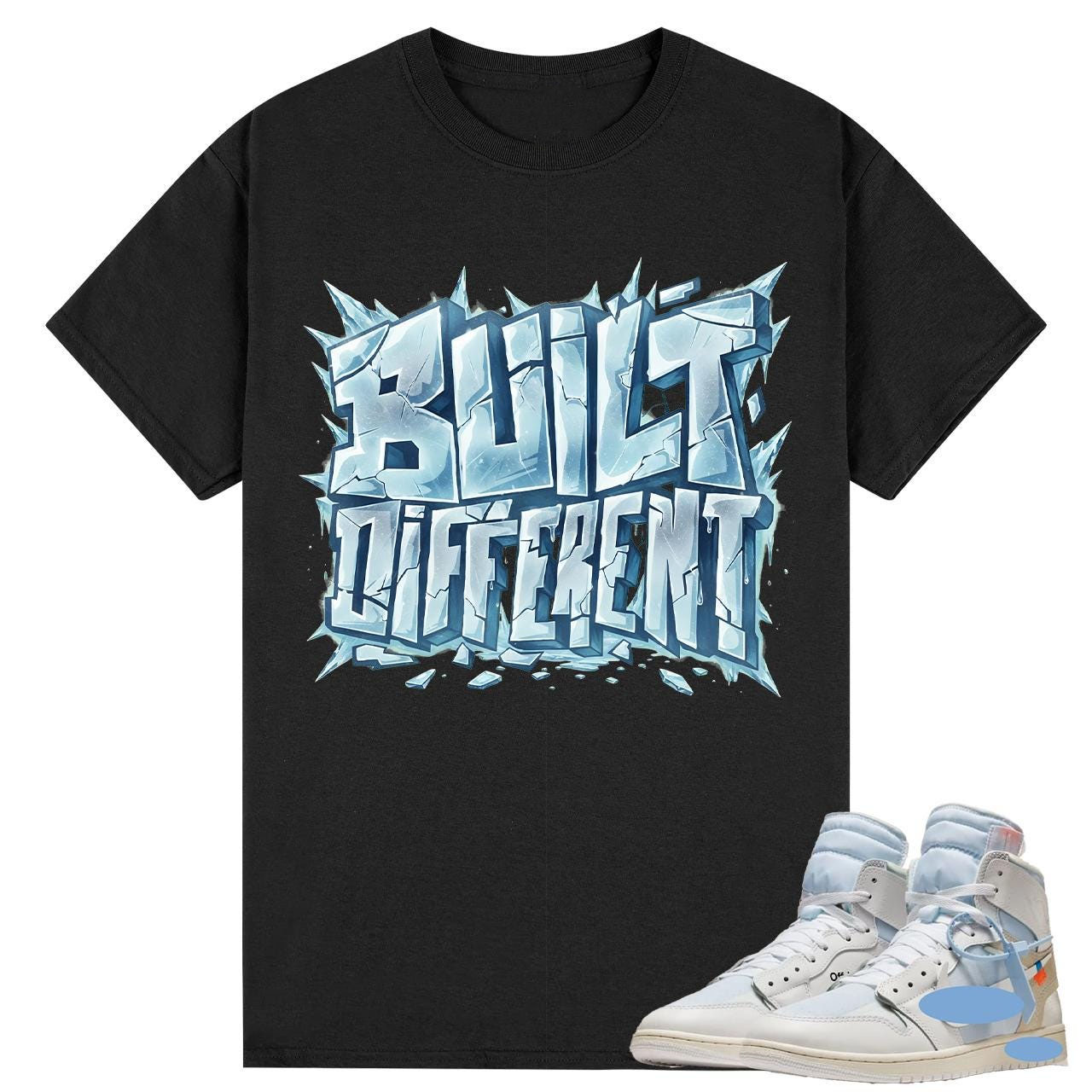 Built Different T Shirt To Match AJ 1 Alaska 1 Tee Shirt