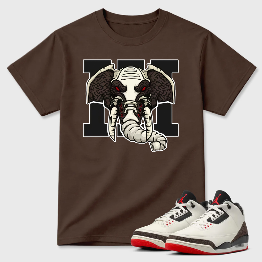 AJ3 World’s Best Dad Match Tee, Match RARE AIR ELEPHANT Shirt
