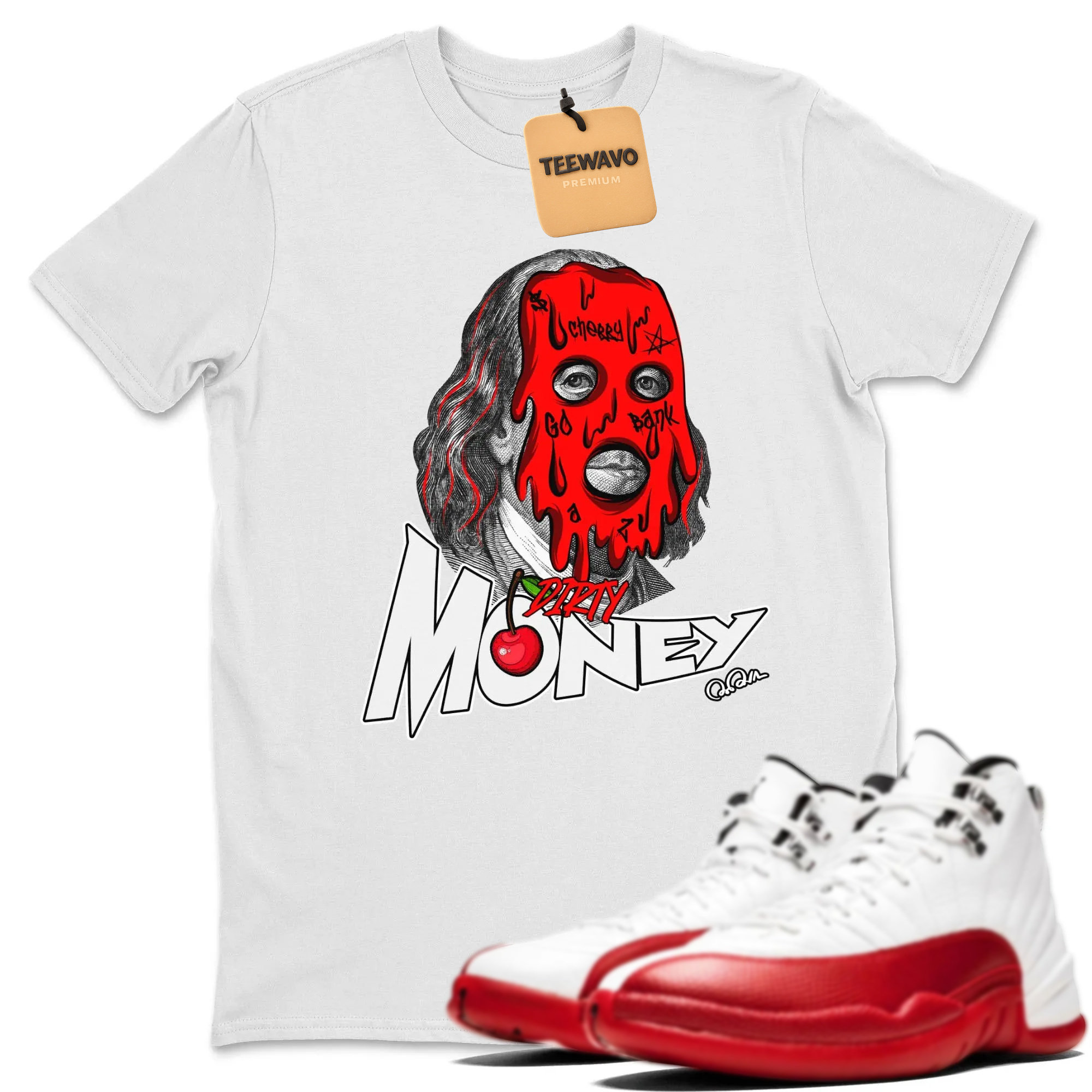 Dirty Money Unisex Tops - AJD 12 Cherry
