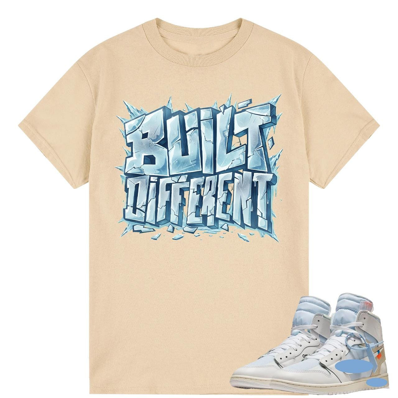 Built Different T Shirt To Match AJ 1 Alaska 1 Tee Shirt