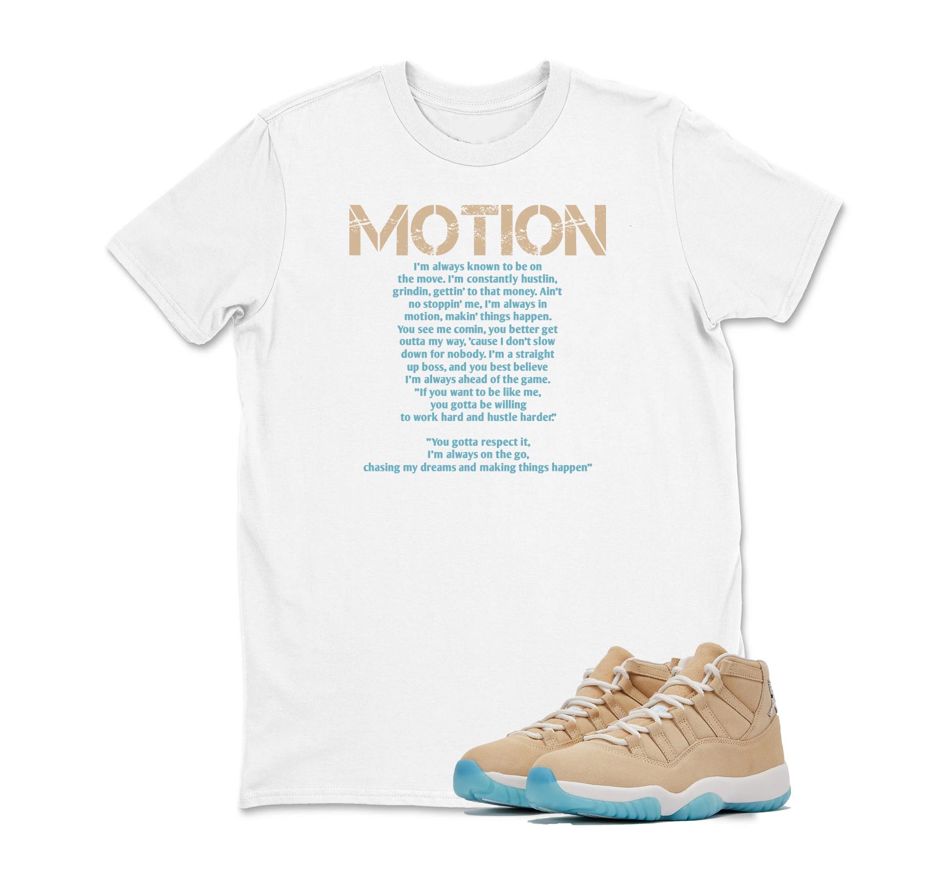 Sneaker Tees To Match Retro 11 H Town - Motion Sneaker Shirt