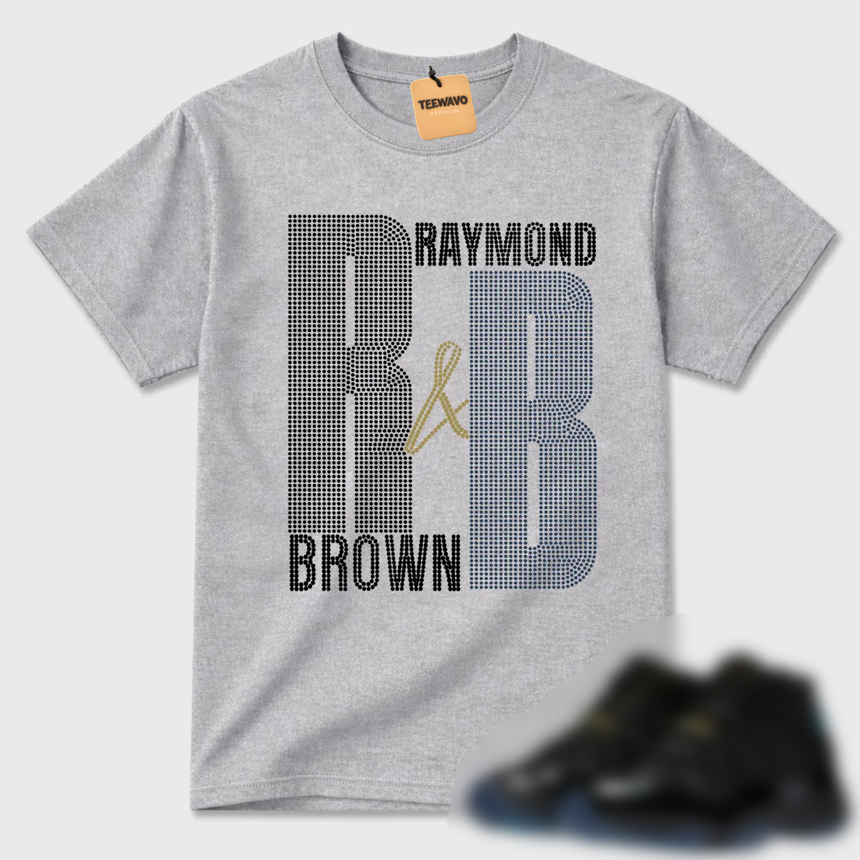 Raymond Brown Initials AJ 11 Streetwear Tee