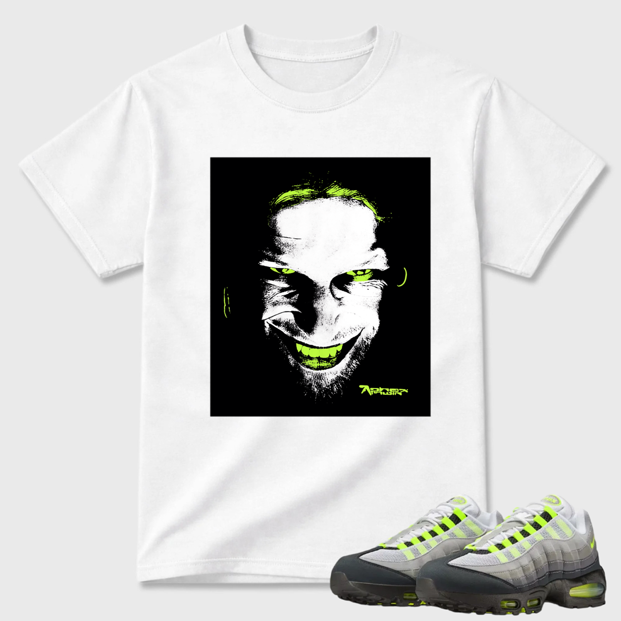 AP Inspired Portrait Air Max 95 Graphic Tee