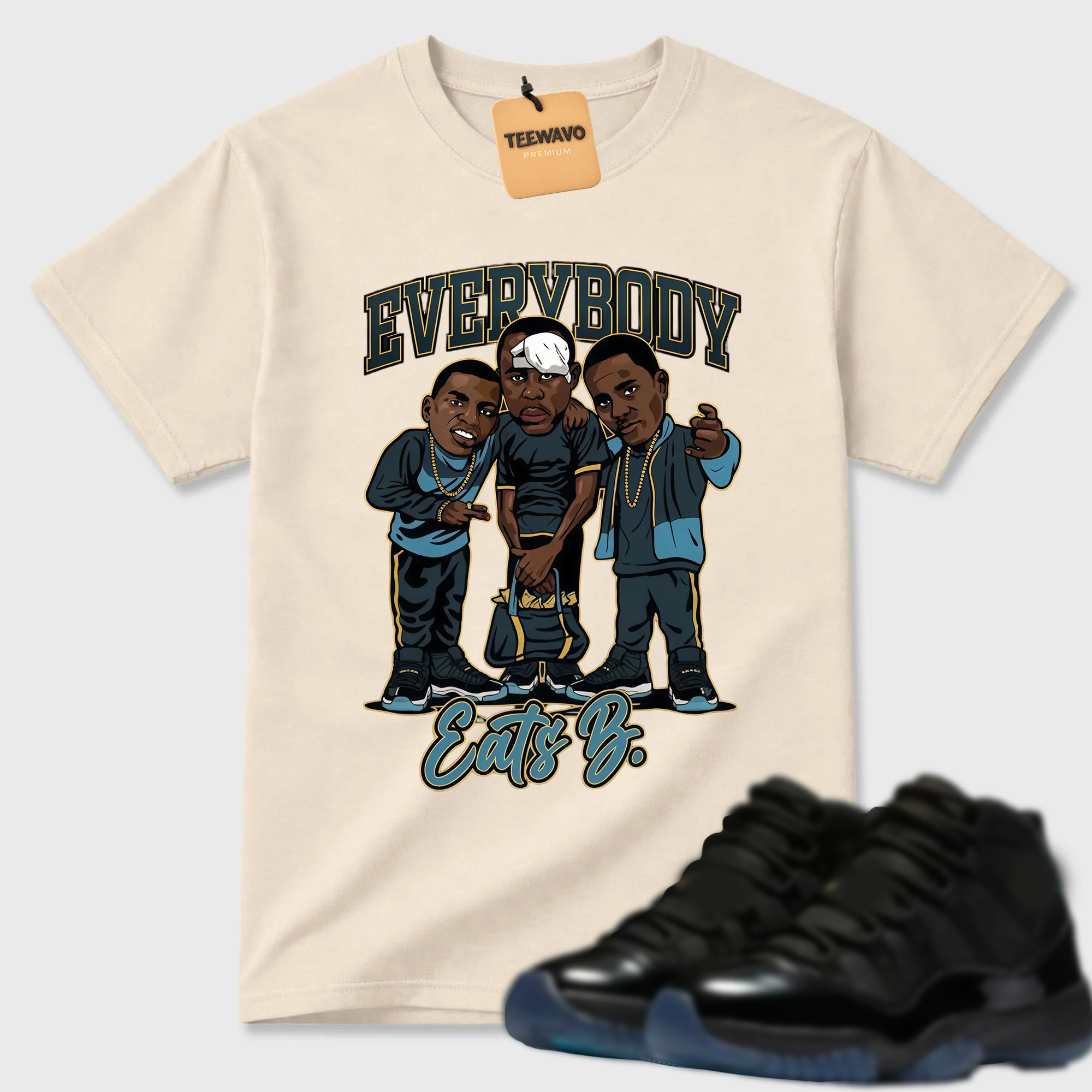EVERYBODY T-Shirt To Match Joardan 11 Gamma