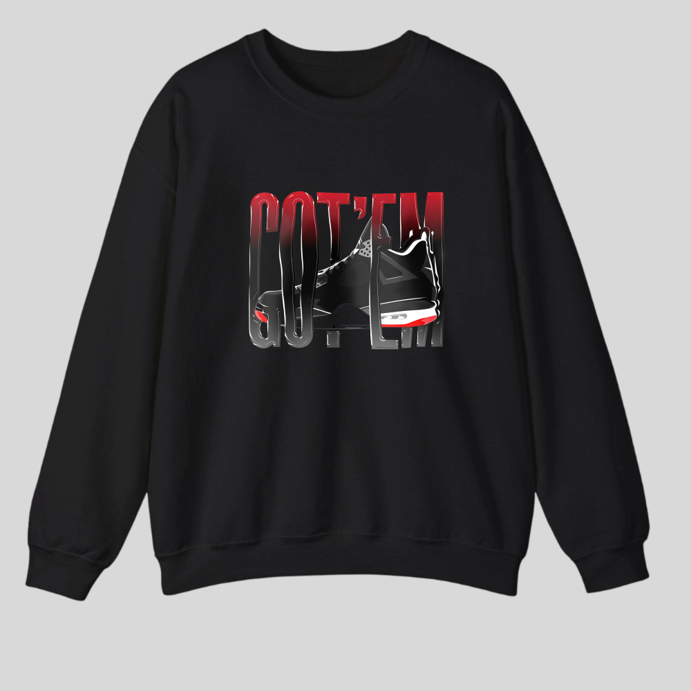 Got Em Sneaker Design Print tshirt 100% cotton