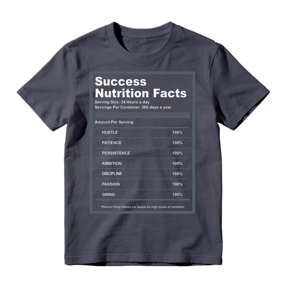 A J 13 Flint Success Nutrition Facts Shirt