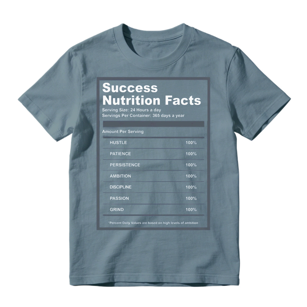 A J 13 Flint Success Nutrition Facts Shirt