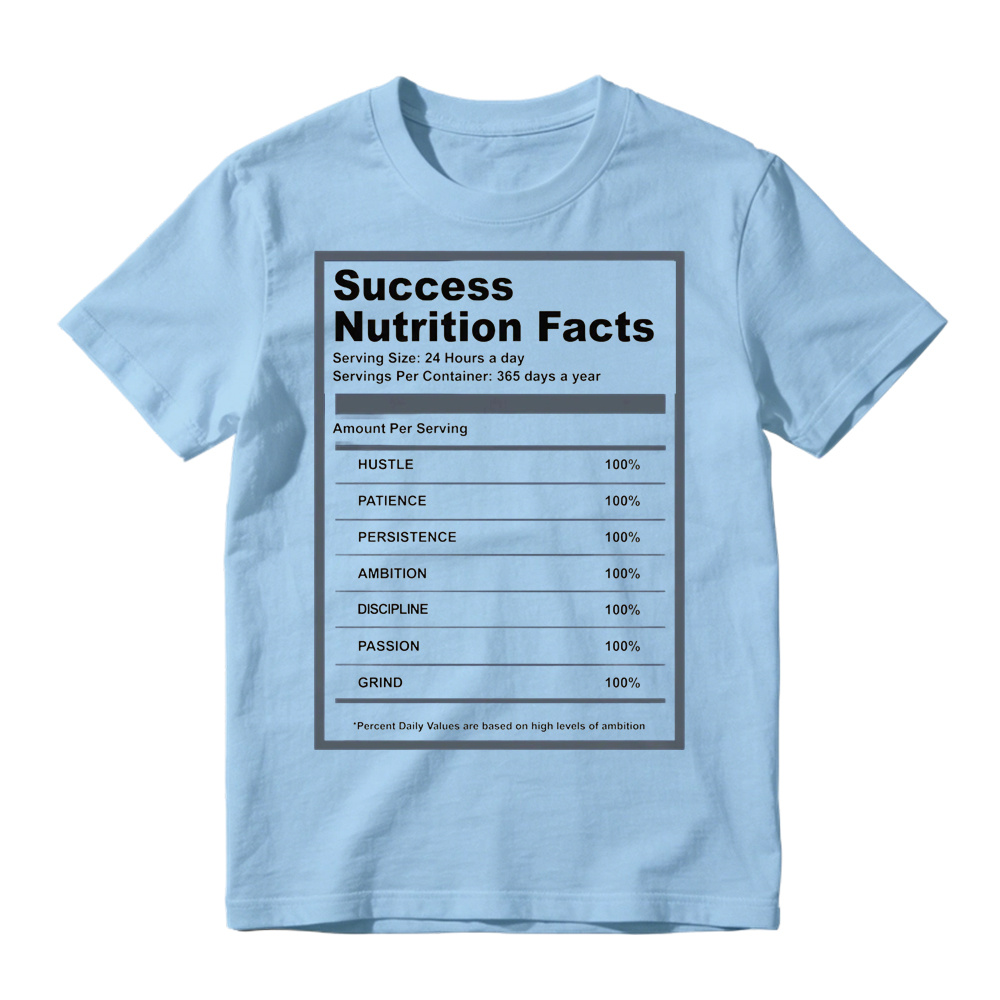 A J 13 Flint Success Nutrition Facts Shirt