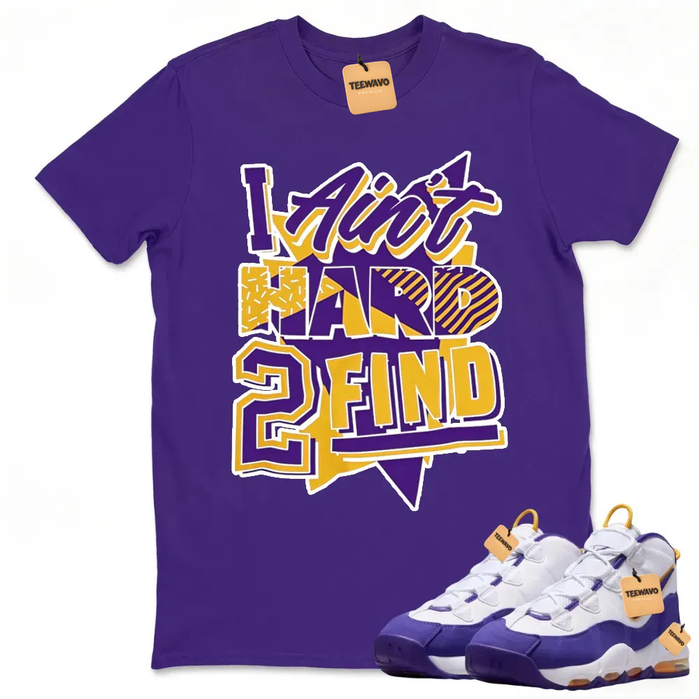 Rare Find Sneaker Shirt White to Match Air Max Uptempo Lake