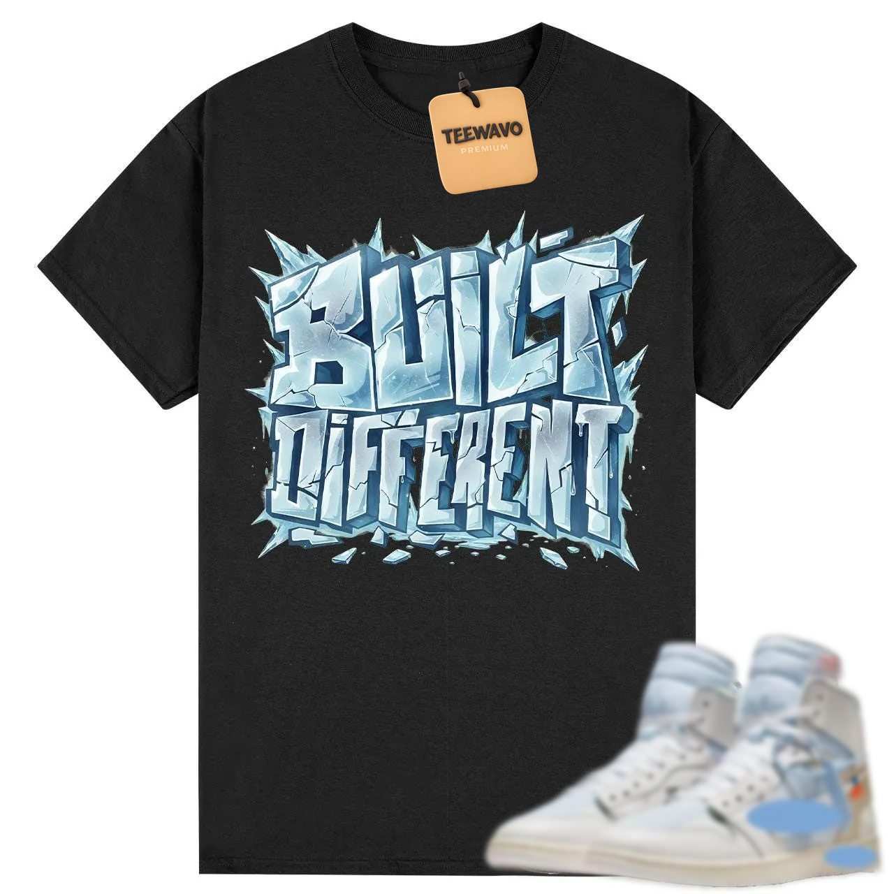 Built Different T Shirt To Match AJD 1 Alaska 1 Tee Shirt