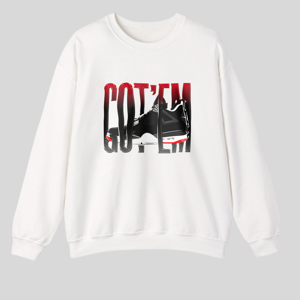 Got Em Sneaker Design Print tshirt 100% cotton