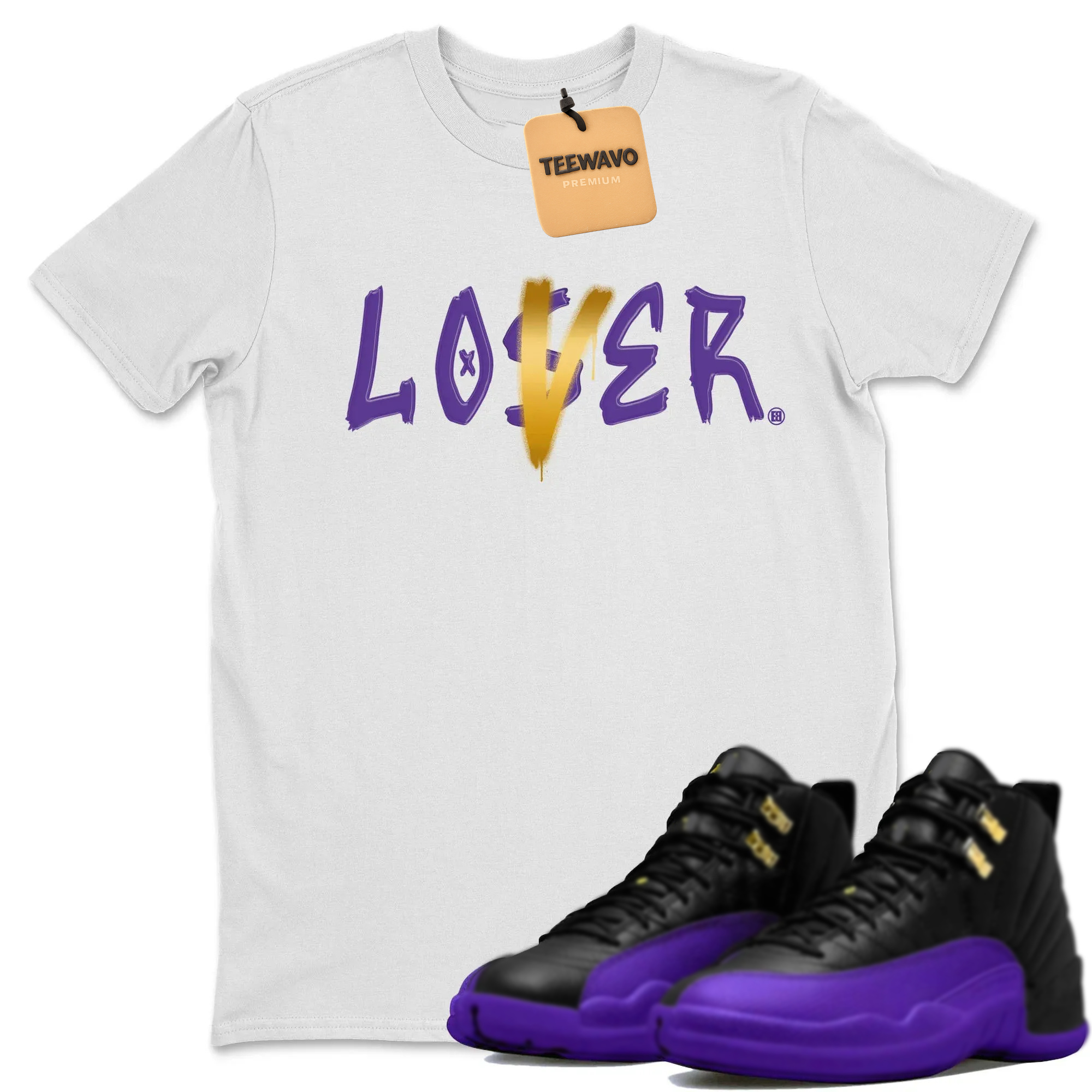 Loser Lover Unisex Tops - AJD 12 Field Purple