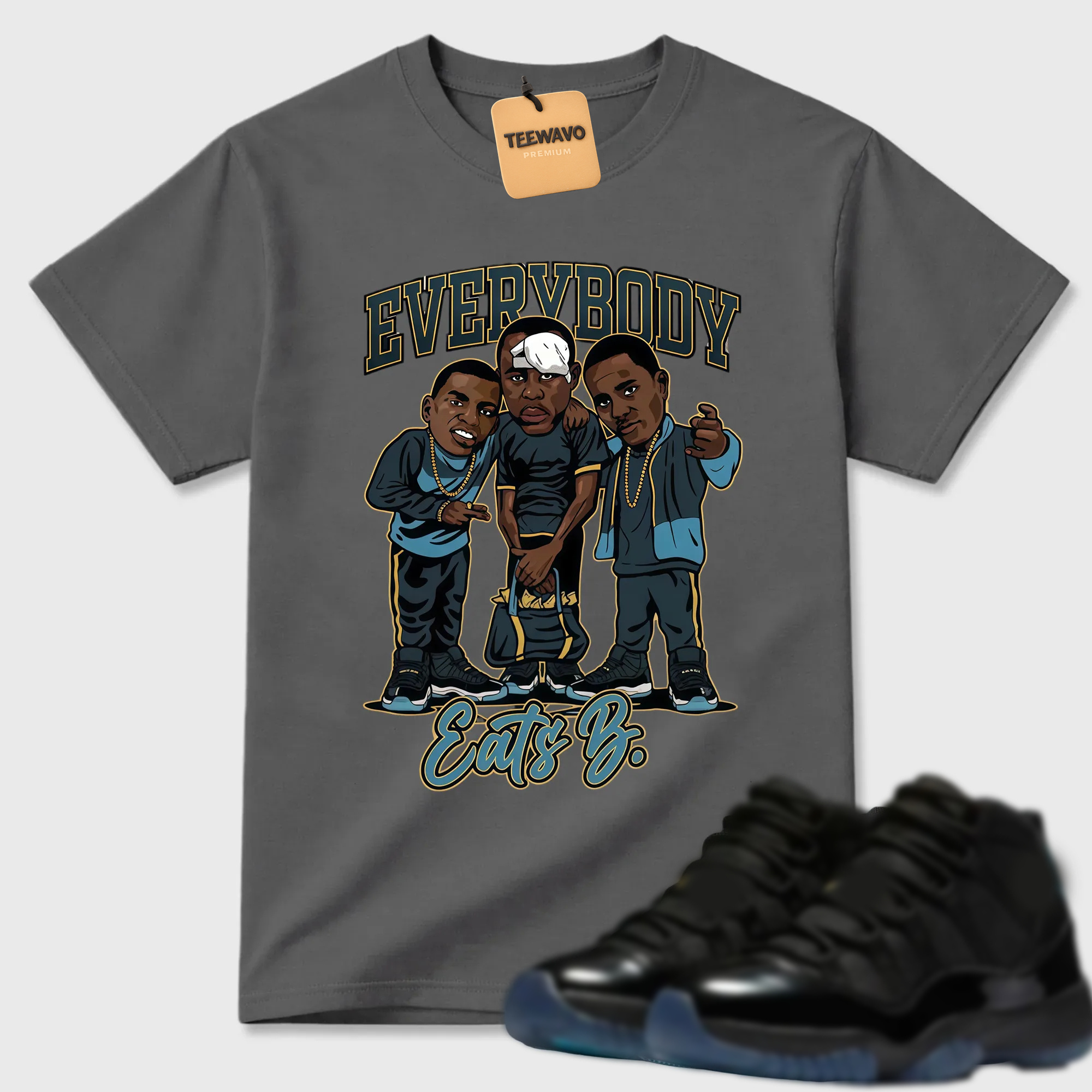 EVERYBODY T-Shirt To Match Joardan 11 Gamma