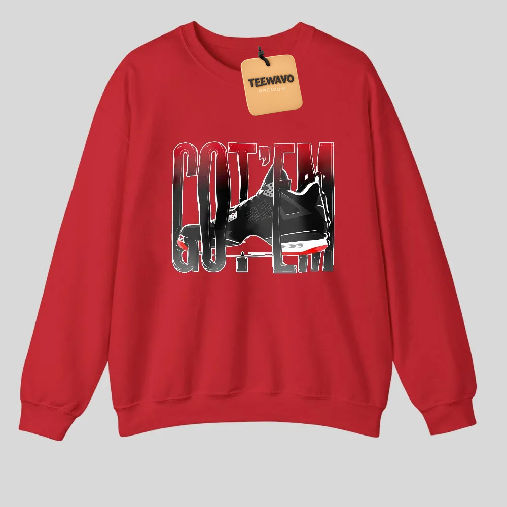 Got Em Sneaker Design Print tshirt 100% cotton