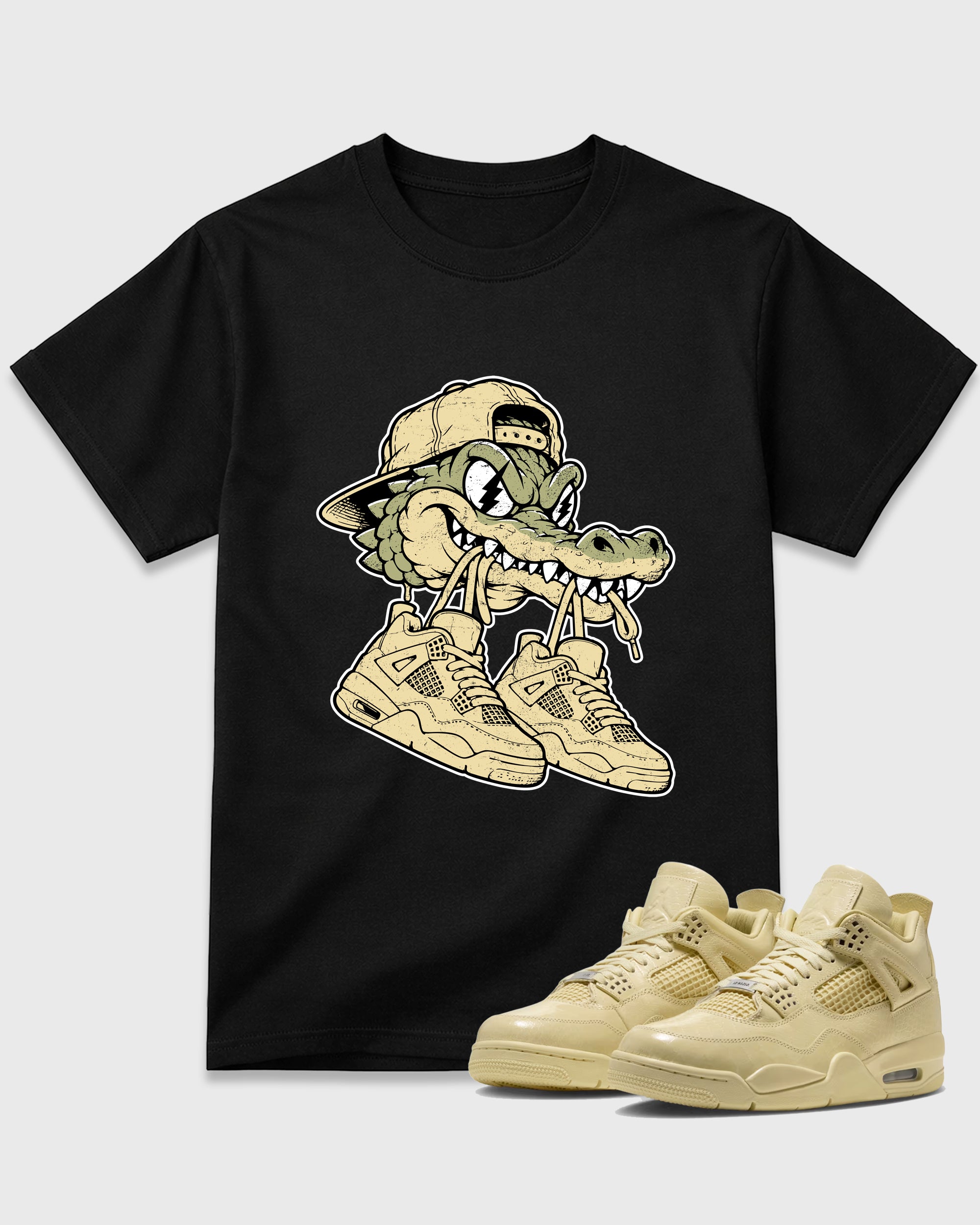 Bite Kicks Air Jardan 4 J Balvin Amazonas Matching Graphic Tee