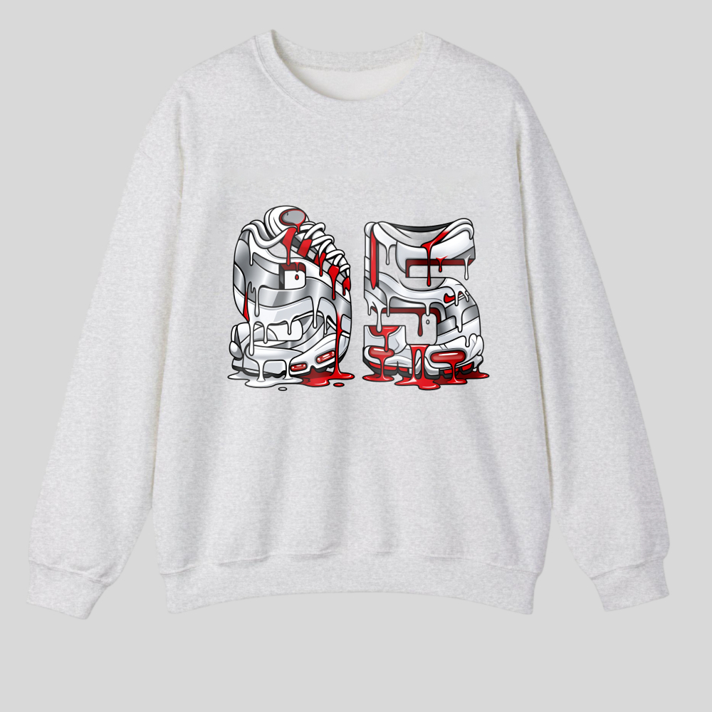 Sneaker Design With Red And White Details tshirt 100% cotton